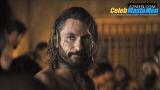 DAN HAMILL AND JORDI WEBBER AND NICK E. TARABAY AND ARLO GIBSON AND UNKNOWN NUDE/SEXY SCENE IN SPARTACUS HOUSE OF ASHUR