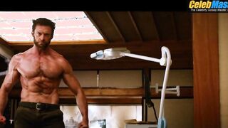 HUGH JACKMAN NUDE/SEXY SCENE IN THE WOLVERINE