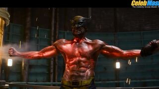HUGH JACKMAN NUDE/SEXY SCENE IN DEADPOOL & WOLVERINE