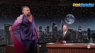 JASON MOMOA NUDE/SEXY SCENE IN JIMMY KIMMEL LIVE!