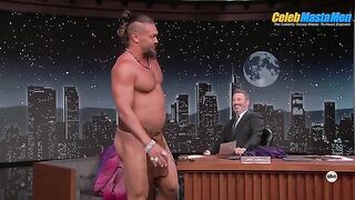 JASON MOMOA NUDE/SEXY SCENE IN JIMMY KIMMEL LIVE!