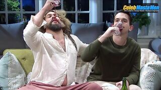 JASON MOMOA AND ANDREW DISMUKES NUDE/SEXY SCENE IN SATURDAY NIGHT LIVE