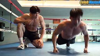 LEE SANG-YI AND WOO DO-HWAN AND RAIN AND TAE WON-SEOK NUDE/SEXY SCENE IN BLOODHOUNDS