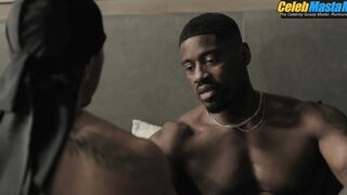 TERRELL CARTER AND RODRIGO ABURTO NUDE/SEXY SCENE IN BEAUTY IN BLACK