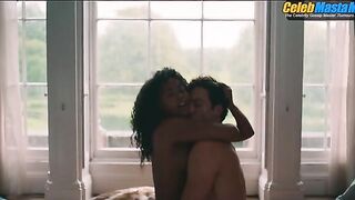 ALEX HASSELL AND OLIVER CHRIS AND JAMIE BISPING NUDE/SEXY SCENE IN RIVALS