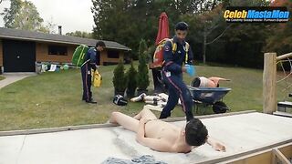 NICK GOLUZA AND JONATHAN MASON NUDE/SEXY SCENE IN SKYMED