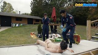 NICK GOLUZA AND JONATHAN MASON NUDE/SEXY SCENE IN SKYMED