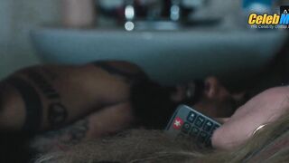 LAKEITH STANFIELD NUDE/SEXY SCENE IN ROOFMAN