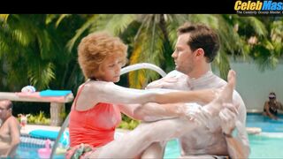 JAMIE DORNAN NUDE/SEXY SCENE IN BARB AND STAR GO TO VISTA DEL MAR