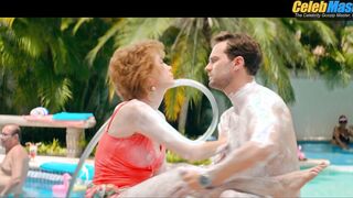 JAMIE DORNAN NUDE/SEXY SCENE IN BARB AND STAR GO TO VISTA DEL MAR