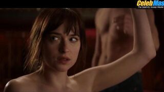 JAMIE DORNAN NUDE/SEXY SCENE IN FIFTY SHADES OF GREY