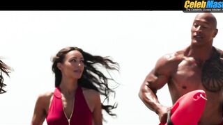 DWAYNE JOHNSON AND ZAC EFRON NUDE/SEXY SCREENSHOT 5 IN BAYWATCH