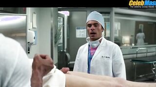 ZAC EFRON AND OSCAR NUNEZ NUDE/SEXY SCREENSHOT 4 IN BAYWATCH