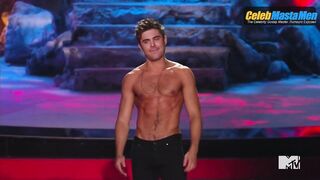 ZAC EFRON NUDE/SEXY SCENE IN 2014 MTV MOVIE AWARDS