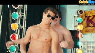 ZAC EFRON AND ROBERT DE NIRO AND JAKE PICKING AND MICHAEL HUDSON NUDE/SEXY SCREENSHOT 2 IN DIRTY GRANDPA