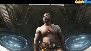 WINSTON DUKE NUDE/SEXY SCENE IN BLACK PANTHER WAKANDA FOREVER