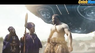 WINSTON DUKE NUDE/SEXY SCENE IN BLACK PANTHER WAKANDA FOREVER