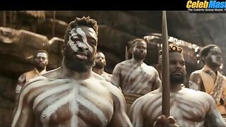 WINSTON DUKE NUDE/SEXY SCENE IN BLACK PANTHER WAKANDA FOREVER
