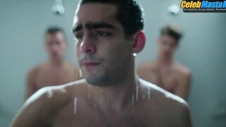 OMAR AYUSO AND ARON PIPER AND MANU RIOS NUDE/SEXY SCENE IN ELITE
