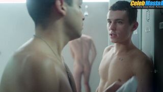 OMAR AYUSO AND ARON PIPER AND MANU RIOS NUDE/SEXY SCENE IN ELITE
