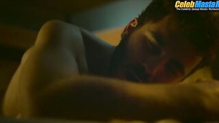 ANDRE LAMOGLIA AND FERNANDO LINDEZ AND GLEB ABROSIMOV AND ALVARO DE JUANA NUDE/SEXY SCENE IN ELITE