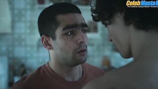 OMAR AYUSO AND FERNANDO LINDEZ AND IVAN MENDES NUDE/SEXY SCENE IN ELITE