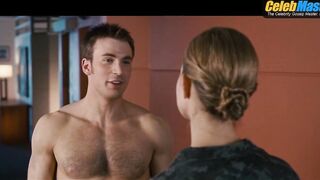 CHRIS EVANS NUDE/SEXY SCENE IN FANTASTIC FOUR RISE OF THE SILVER SURFER