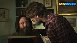 NICK OFFERMAN AND MURRAY BARTLETT NUDE/SEXY SCENE IN THE LAST OF US