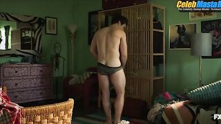 BRIAN JORDAN ALVAREZ AND JORDAN FIRSTMAN NUDE/SEXY SCENE IN ENGLISH TEACHER