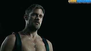 ALEXANDER SKARSGARD AND HARRY MELLING NUDE/SEXY SCENE IN PILLION
