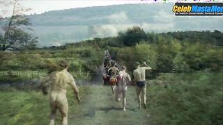 ALEXANDER SKARSGARD AND HARRY MELLING AND JAKE SHEARS AND PAUL TALLIS NUDE/SEXY SCENE IN PILLION