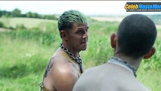 ALEXANDER SKARSGARD AND HARRY MELLING AND JAKE SHEARS AND PAUL TALLIS NUDE/SEXY SCENE IN PILLION