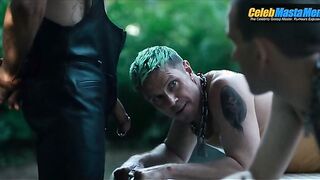 ALEXANDER SKARSGARD AND HARRY MELLING AND JAKE SHEARS AND PAUL TALLIS NUDE/SEXY SCENE IN PILLION