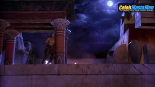 DWAYNE JOHNSON NUDE/SEXY SCENE IN THE SCORPION KING