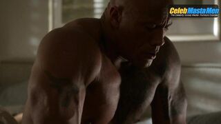 DWAYNE JOHNSON NUDE/SEXY SCENE IN BALLERS
