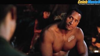 DWAYNE JOHNSON NUDE/SEXY SCENE IN THE RUNDOWN