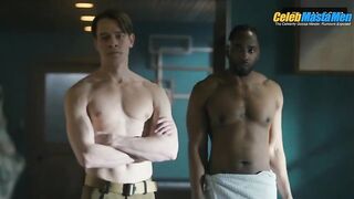 KHEON CLARKE AND THOMAS ELMS NUDE/SEXY SCENE IN SKYMED