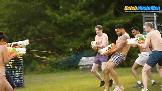 THOMAS ELMS AND AARON ASHMORE AND PRANEET AKILLA NUDE/SEXY SCENE IN SKYMED