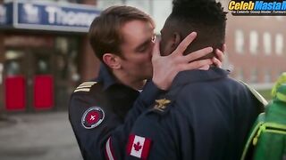 KHEON CLARKE AND THOMAS ELMS NUDE/SEXY SCENE IN SKYMED