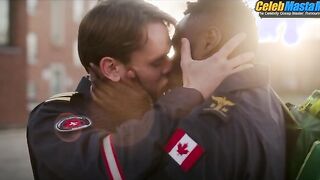 KHEON CLARKE AND THOMAS ELMS NUDE/SEXY SCENE IN SKYMED