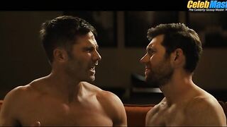 BILLY EICHNER AND LUKE MACFARLANE AND KEITH MILKIE AND ALEX RINGLER NUDE/SEXY SCENE IN BROS