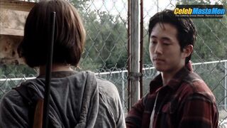 STEVEN YEUN NUDE/SEXY SCENE IN THE WALKING DEAD