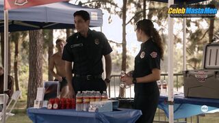 LACHLAN BUCHANAN NUDE/SEXY SCENE IN STATION 19