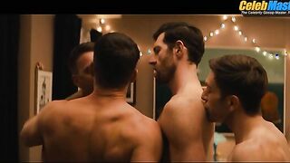 BILLY EICHNER AND LUKE MACFARLANE AND RYAN FAUCETT AND BROCK CIARLELLI NUDE/SEXY SCREENSHOT 2 IN BROS