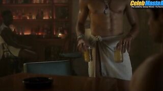 ISAAC POWELL AND CHARLIE CARVER NUDE/SEXY SCENE IN AMERICAN HORROR STORY