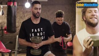 NICOLAS RIERA AND MATIAS MAYER AND JUAN MANUEL GUILERA NUDE/SEXY SCENE IN MILLENNIALS