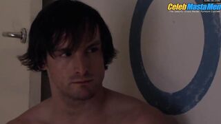 FRANCIS BERAUD AND PAUL HUNTLEY-THOMAS NUDE/SEXY SCENE IN INFLATABLE SWAMP